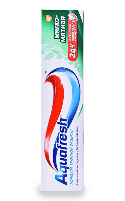 AQUAFRESH-Зубна паста Aquafresh Mild & Minty М’яко-м’ятна-5908311862421