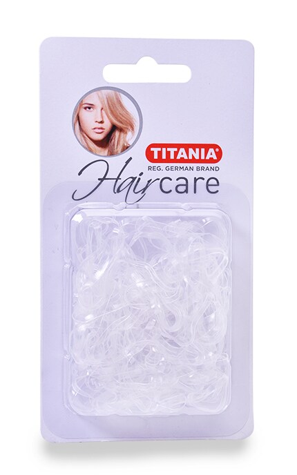 TITANIA-Резинки-заколки Titania Прозрачные-4008576380317