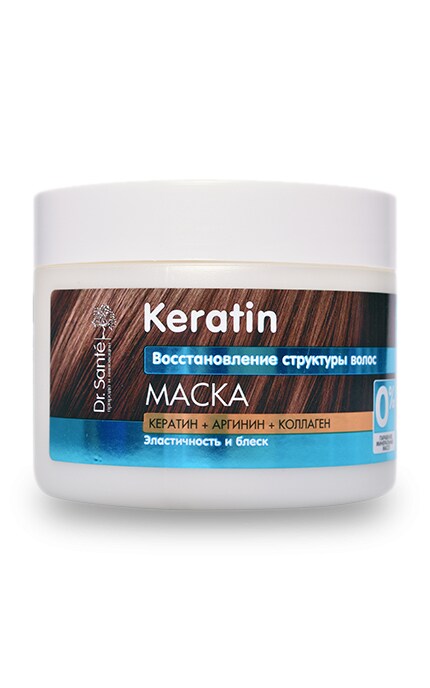 DR SANTE KERATIN-Маска Dr.Sante Keratin Відновлення структури волосся-4823015935473