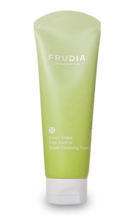 WELCOS FRUDIA-Скраб для лица Frudia Pore Control Scrub Cleansing Foam с зеленым виноградом Для проблемной жирной кожи-8803348033523