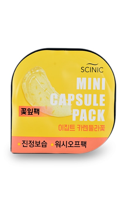 Маска для лица Scinic Mini Capsule Pack Calendula Flowers