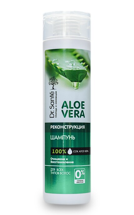 DR SANTE ALOE VERA-Шампунь Dr. Sante Aloe Vera Реконструкція -4823015937033