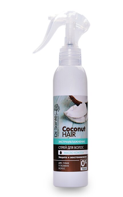 DR SANTE COCONUT-Спрей для волос Dr.Sante Coconut Hair Экстраувлажнение-4823015938238