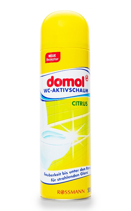 Пена для чистки унитазов Domol Citrus