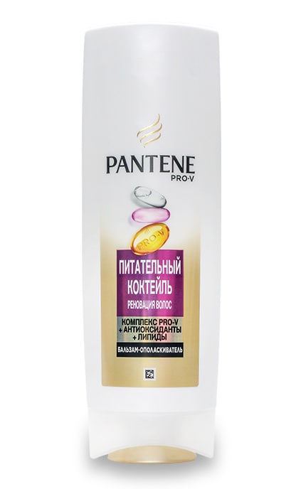 PANTENE-Бальзам-ополіскувач Pantene Поживний коктейль для слабкого волосся-8001090861177