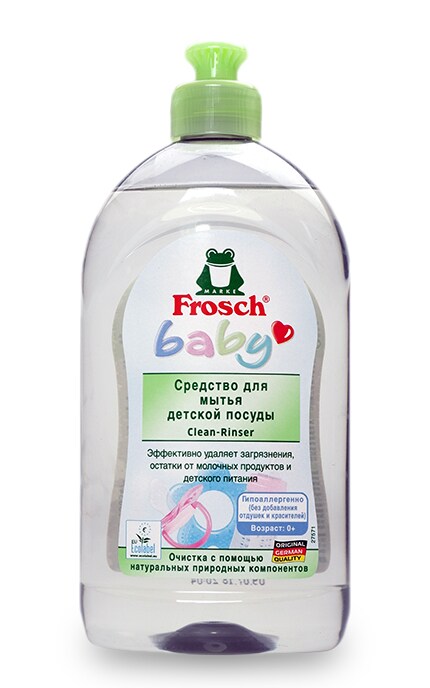 FROSCH-Средство для мытья посуды Frosch Детский-4001499908347
