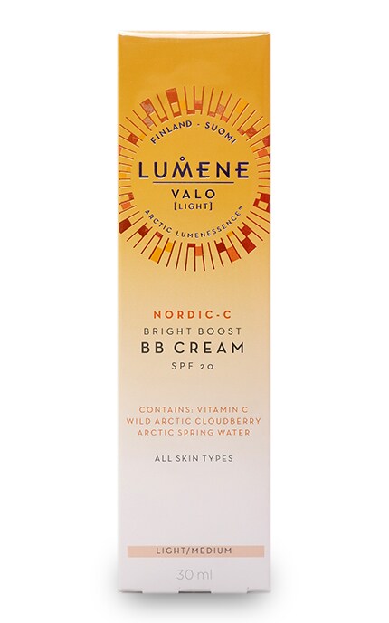 LUMENE-Крем тонирующий Lumene Valo SPF20 BB, тон Light / Medium-6412600817850