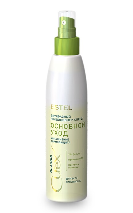 CUREX-Двофазний кондиціонер-спрей Estel Зволоження-4606453064161