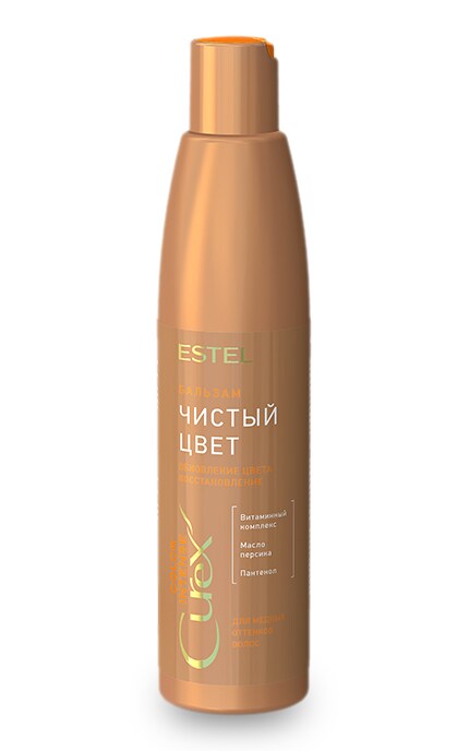 CUREX-Бальзам для волосся Estel Professional Curex Color Intense для мідних відтінків-4606453024578