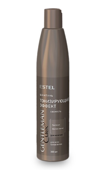 CUREX-Шампунь тонізуючий Estel Curex Gentleman Для чоловіків-4606453063935