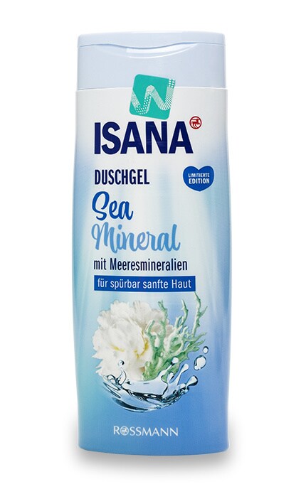 Гель для душа Isana Морские минералы