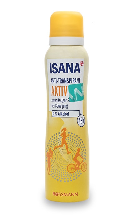 ISANA-Антиперспірант спрей Isana Active-4305615612652