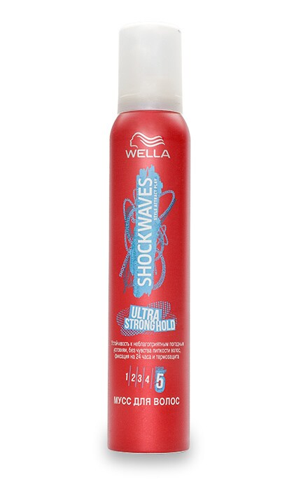 Мусс для волос Wella Shockwaves суперсильной фиксации