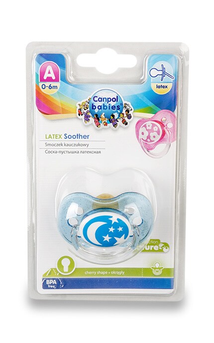 CANPOL BABIES-Пустышка Canpol Babies Nature Латексная 0-6М-5903407226064
