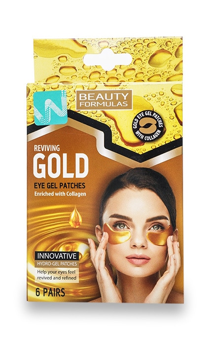 Патчи гелевые под глаза Beauty Formulas Gold 1 шт