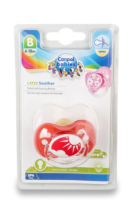 CANPOL BABIES-Пустушка Canpol Babies Nature Латексна 6-18М-5903407226071