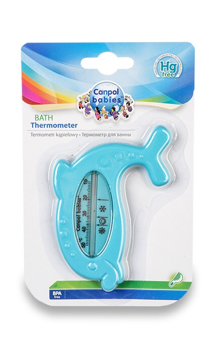 CANPOL BABIES-Термометр для ванни Canpol babies Дельфін Блакитний -5903407027821