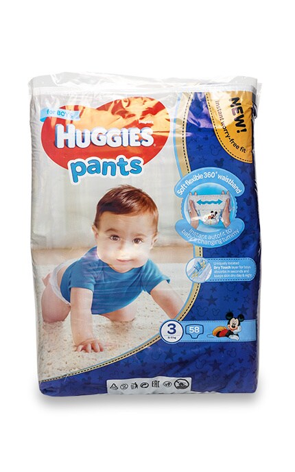 HUGGIES PANTS-Підгузки-трусики для хлопчиків Huggies Pants, розмір 3 (6-11 кг)-5029053564005