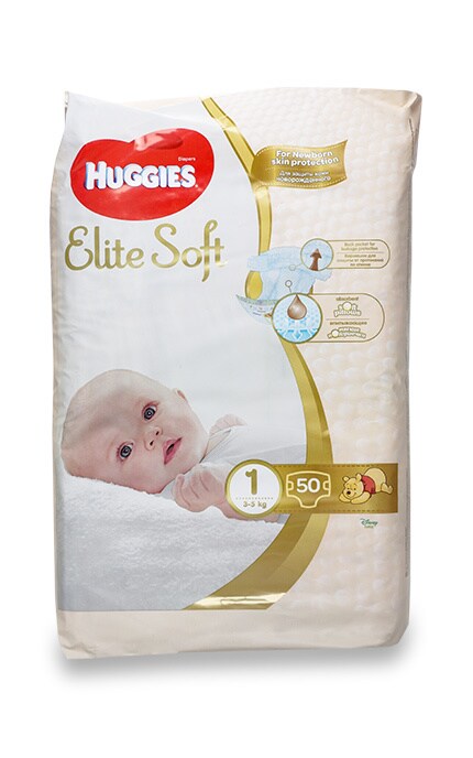 HUGGIES-Підгузки Huggies Elite Soft, розмір 1 (2-5 кг)-5029053547930