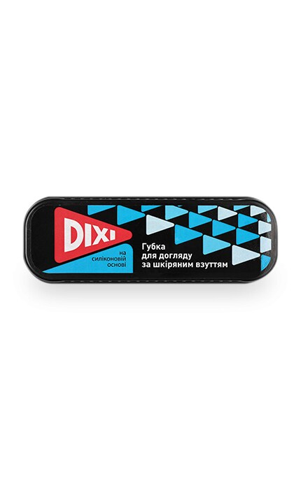 DIXI-Губка для обуви из гладкой кожи Dixi Standart черного цвета-4820182900556