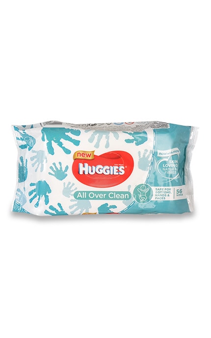 HUGGIES-Влажные салфетки Huggies All Over Clean детские-5029053567822