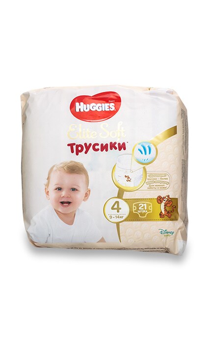 HUGGIES-Підгузки-трусики Huggies Elite Soft, розмір 4 (9-14 кг)-5029053546971