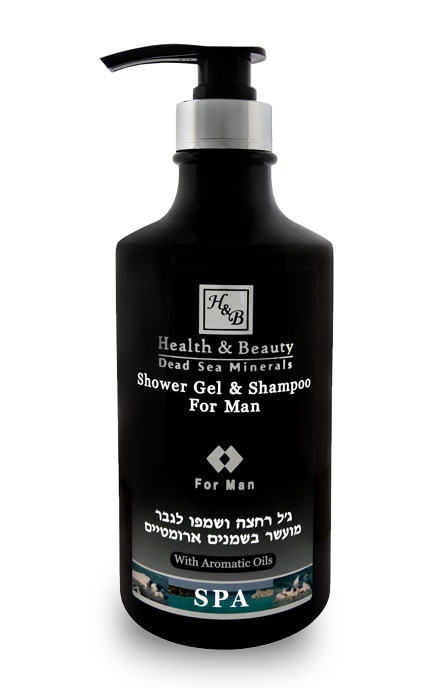 HEALTH & BEAUTY-Гель-шампунь для душа Health & Beauty Beauty Dead Sea Minerals 2 в 1-7290014043497