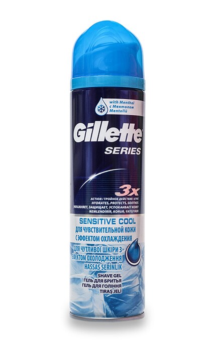 GILLETTE-Гель для бритья Gillette Series Sensitive Cool Для чувствительной кожи-7702018457847