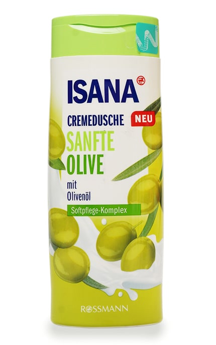 ISANA-Крем-гель для душа Isana Olive-4305615609515