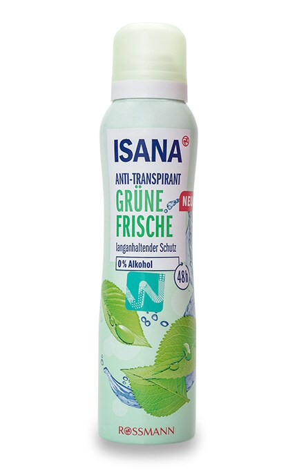 ISANA-Дезодорант-спрей Isana Green Fresh-4305615610498