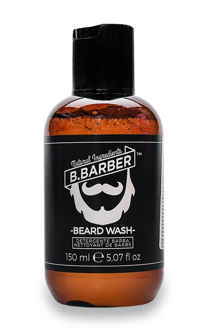 B.BARBER-Гель-шампунь B.Barber для бороди та вус Для чоловіків-8008277186788
