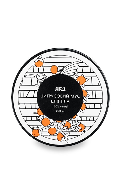 ЯКА-Мусс для тела Яка Цитрусовый -4820150752866