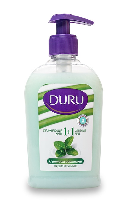 DURU-Крем-мило з антиоксидантами Duru 1 + 1 Soft Sensations Зелений чай-8690506491611