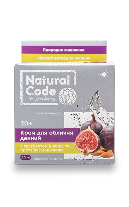NATURAL CODE-Крем для лица Natural Code дневной 30+-4820160037724