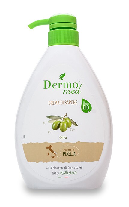 DERMO MED-Крем-мило DermoMed Олива-8054633834886