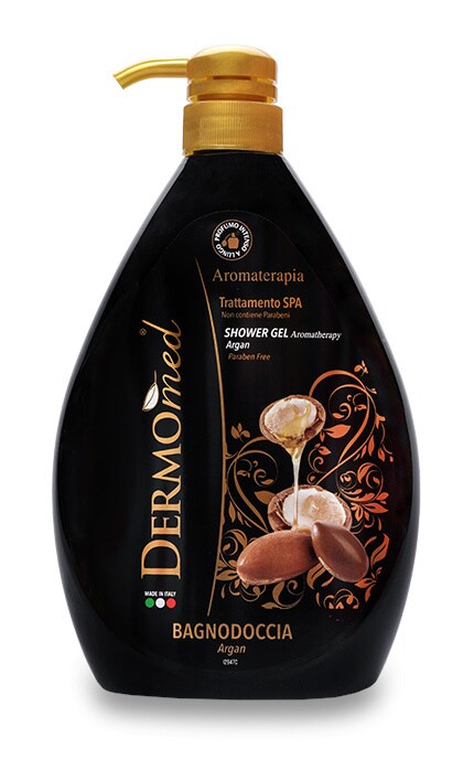 Гель для душа Dermomed Bath And Shower Gel Argan Oil с аргановым маслом 1000 мл