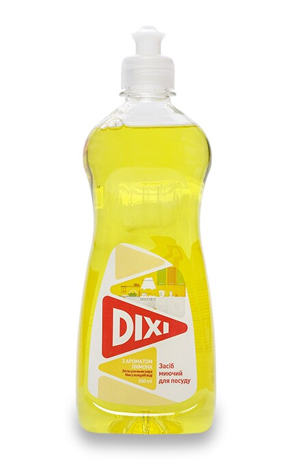 Средство для мытья посуды Dixi с ароматом лимона