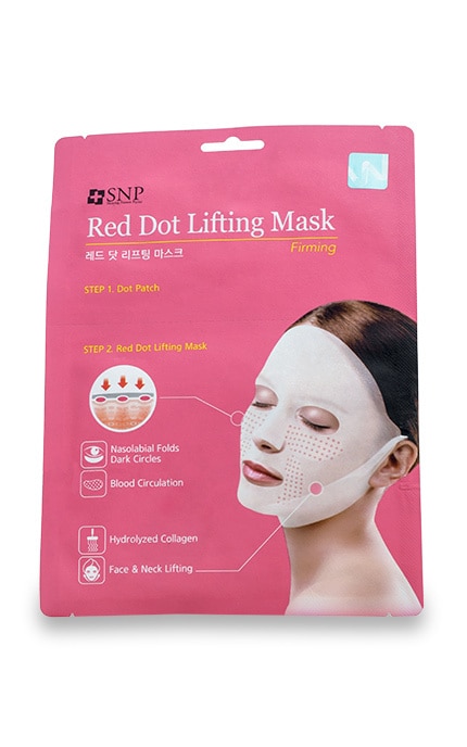 SNP-Маска для лица и патчи SNP Red dot Lifting-8809458846107