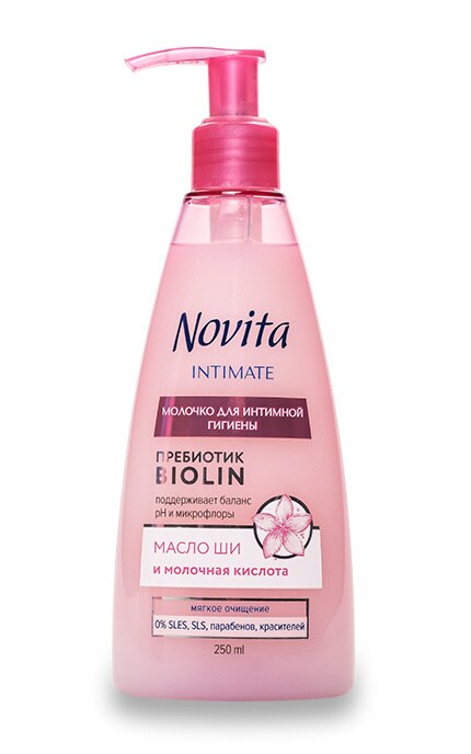 NOVITA-Молочко для интимной гигиены Novita Intimate -4823071633276
