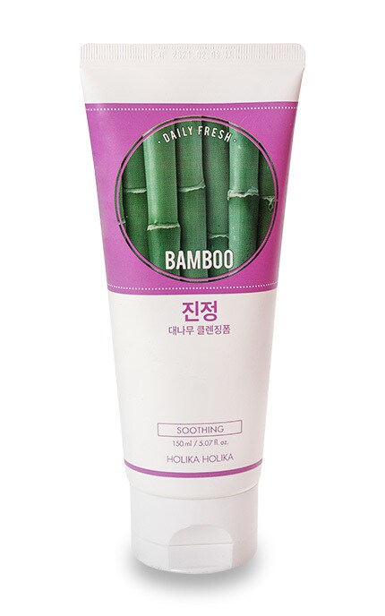 Пенка для лица Holika Holika Бамбук Очищающая и успокаивающая