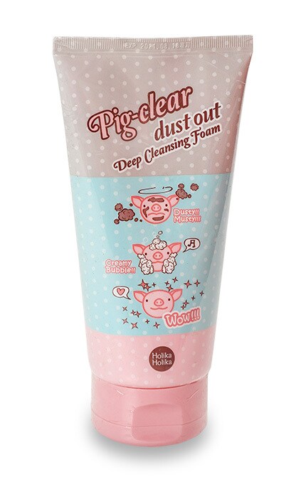 Пенка для очистки пор Holika Holika Pig-clear dust out 150 мл