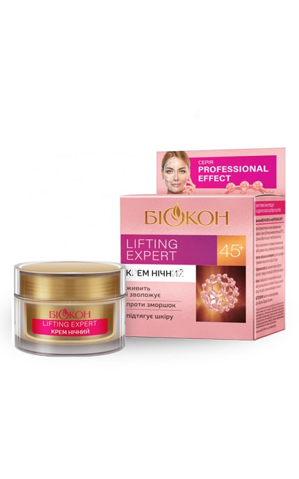 БИОКОН-Нічний крем Біокон Professional Effect Lifting Expert-4820160037335