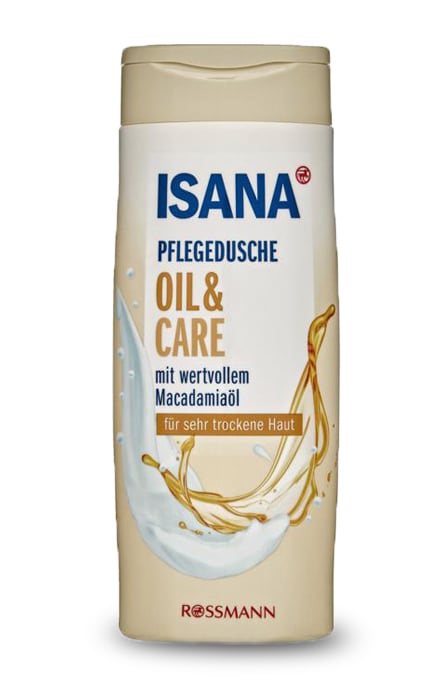 Крем-гель для душа Isana Oil & Care