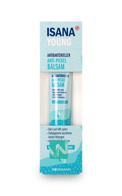 Гель антибактериальный Isana против прыщей 15 мл. 4305615608624 ...