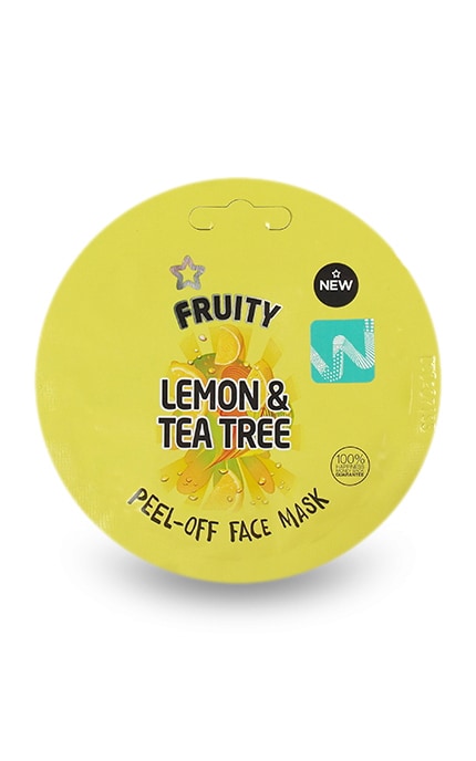 FRUITY-Маска-плівка Superdrug для обличчя лимон-чайне дерево для всіх типів шкіри-7534881