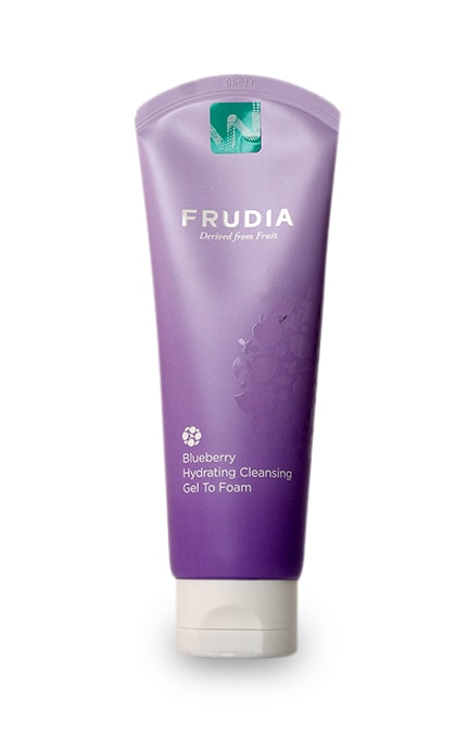 WELCOS FRUDIA-Пенка для умывания лица Welcos Frudia Черника Увлажняющая-8803348033776