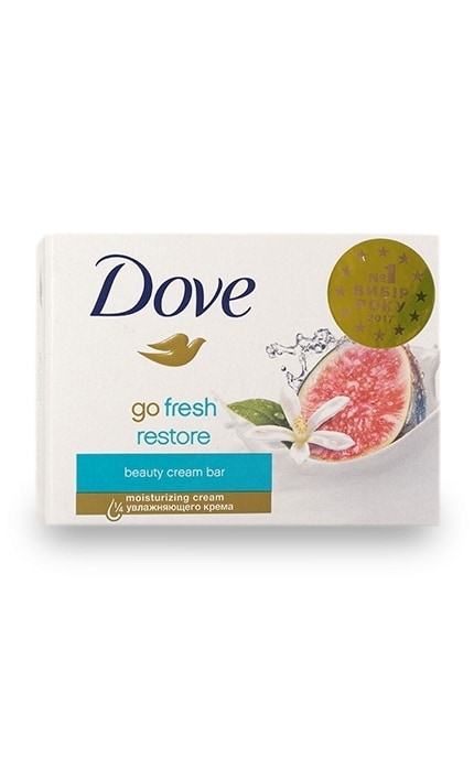 DOVE-Крем-мыло Dove Go Fresh Restore Beauty Cream Bar Инжир и лепестки апельсина-8710522370513