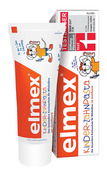 ELMEX-Дитяча зубна паста Elmex для дітей від 1 до 6 років-8718951271234