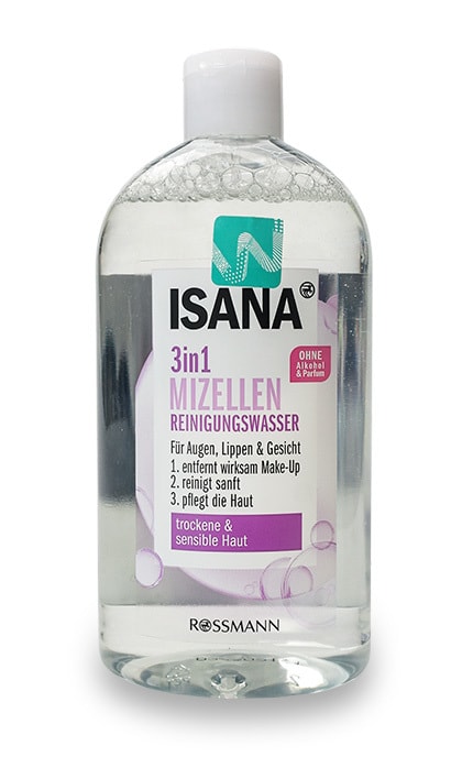 ISANA-Мицеллярная вода Isana Для сухой и чувствительной кожи лица-4305615657332