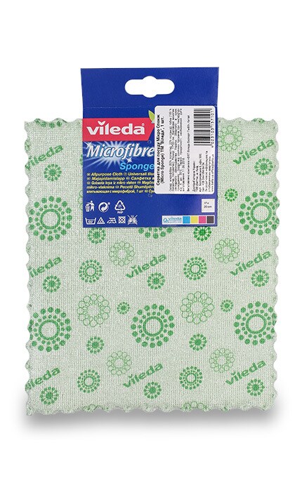 Салфетка для посуды Vileda Micro Sponge
